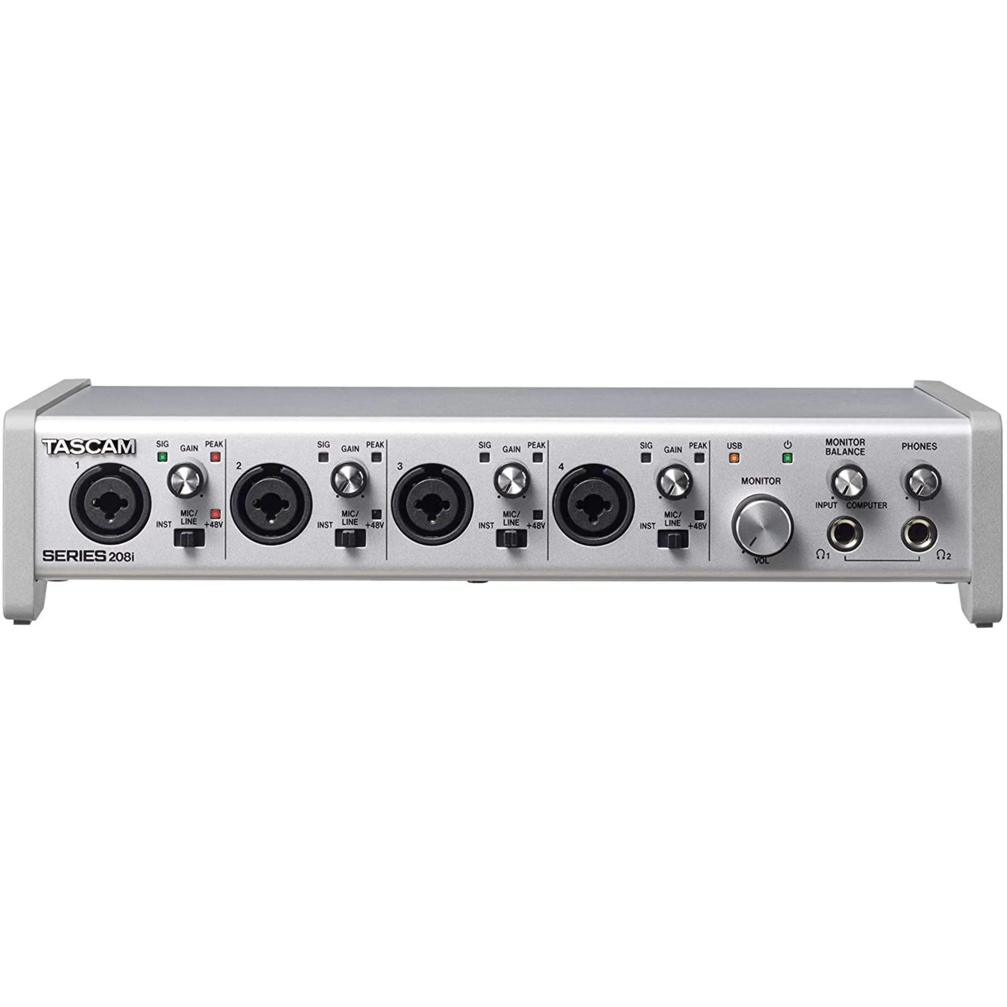 Tascam SERIES 208i 20 IN/8 OUT USB Audio/MIDI Interface