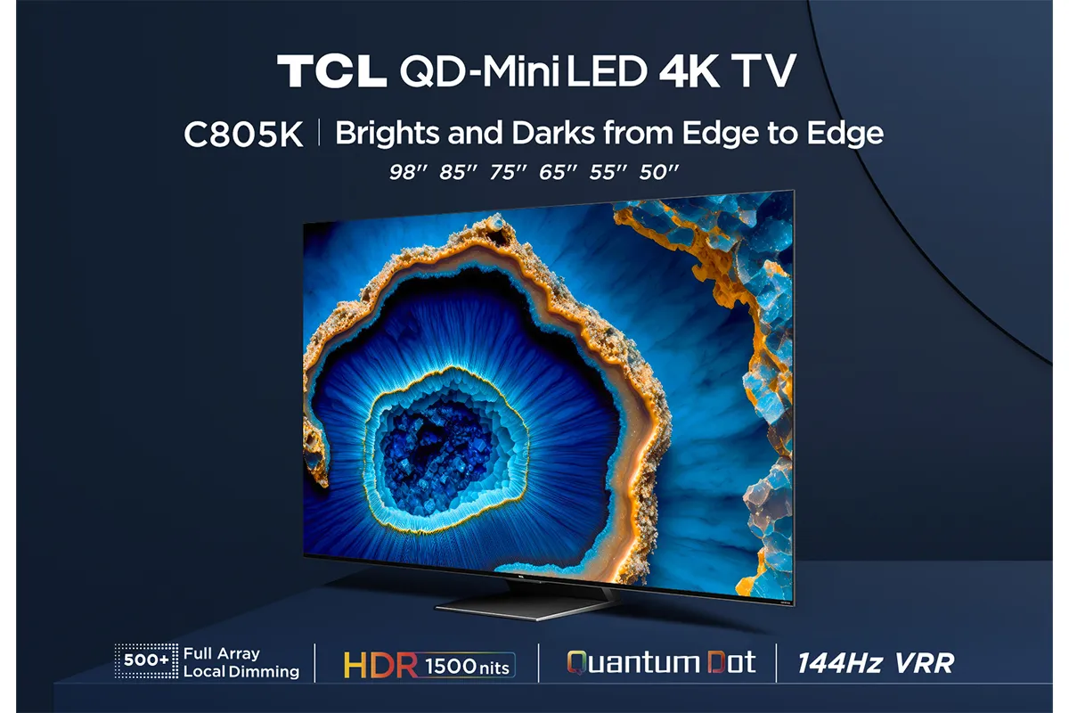 TCL C805K 65" 4K Ultra HDR Mini LED QLED Google TV | 65C805K