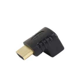 TD-HDPT2 - Compact Right Angle High Definition Cable Adapter 2 Ports - Female and Male