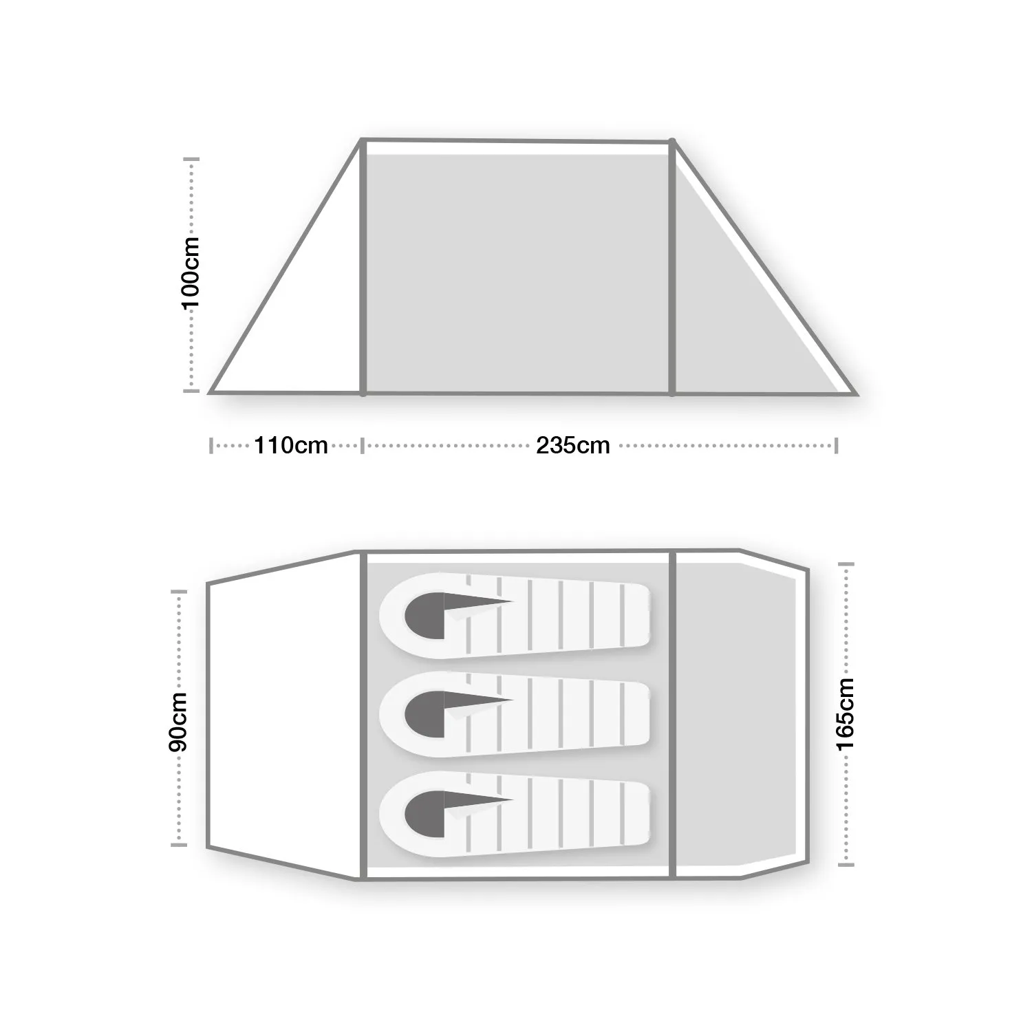 Terra Nova Hoolie Compact 3 Green | Buy Terra Nova Hoolie Compact 3 Green here | Outnorth