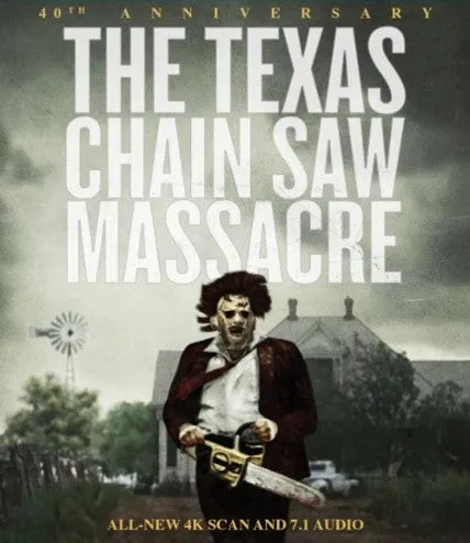 THE TEXAS CHAINSAW MASSACRE (40TH ANNIVERSARY) BLU-RAY