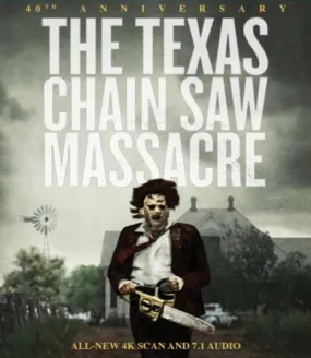 THE TEXAS CHAINSAW MASSACRE (40TH ANNIVERSARY) BLU-RAY