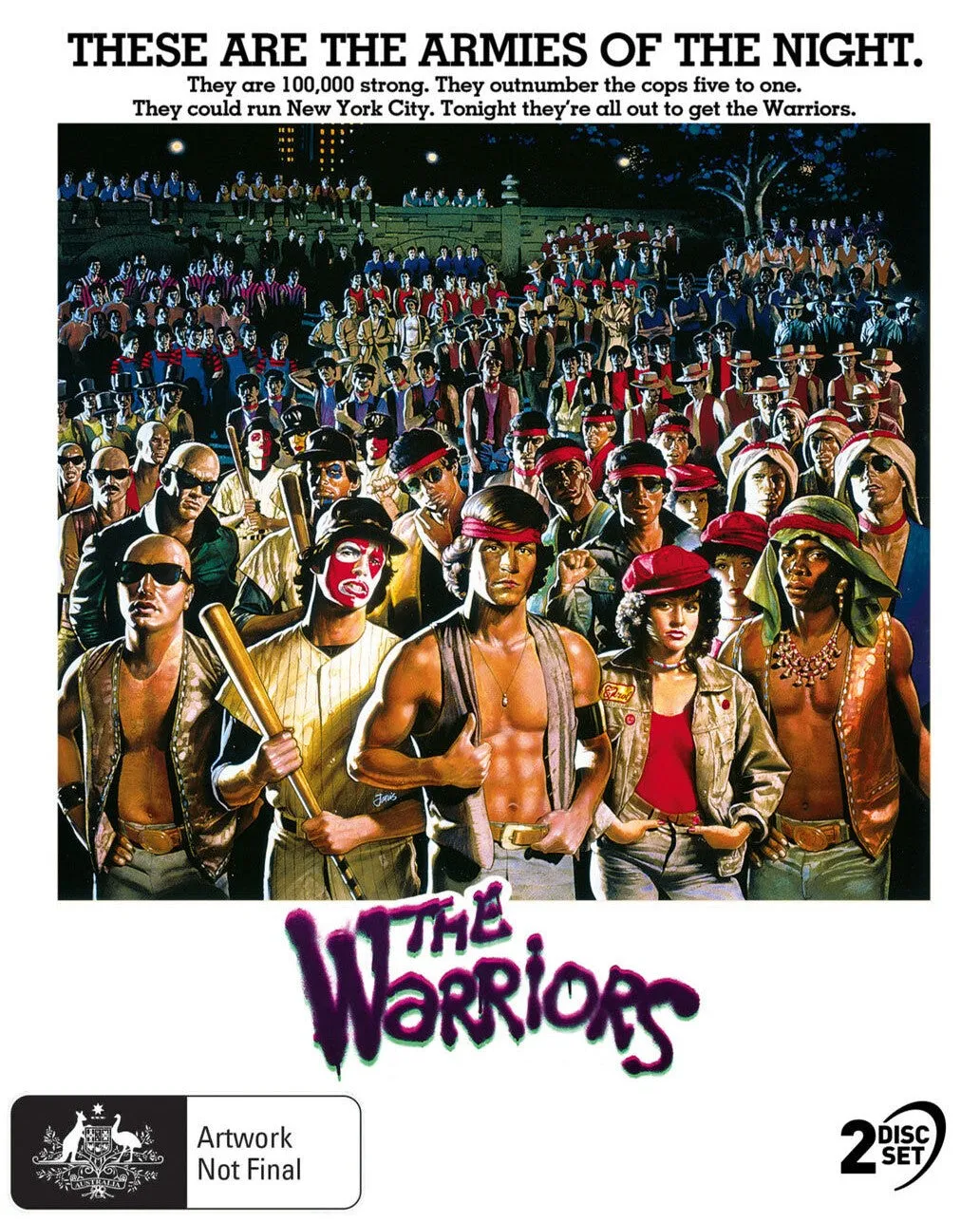 THE WARRIORS (REGION FREE IMPORT) BLU-RAY