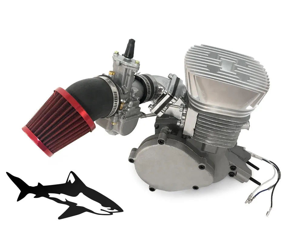 High-Performance Thunder Shark Pro 66cc/80cc Bicycle Engine Kit - 5.0 HP Racing Edition