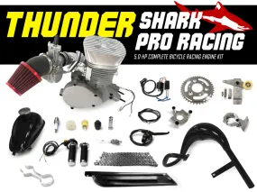 High-Performance Thunder Shark Pro 66cc/80cc Bicycle Engine Kit - 5.0 HP Racing Edition