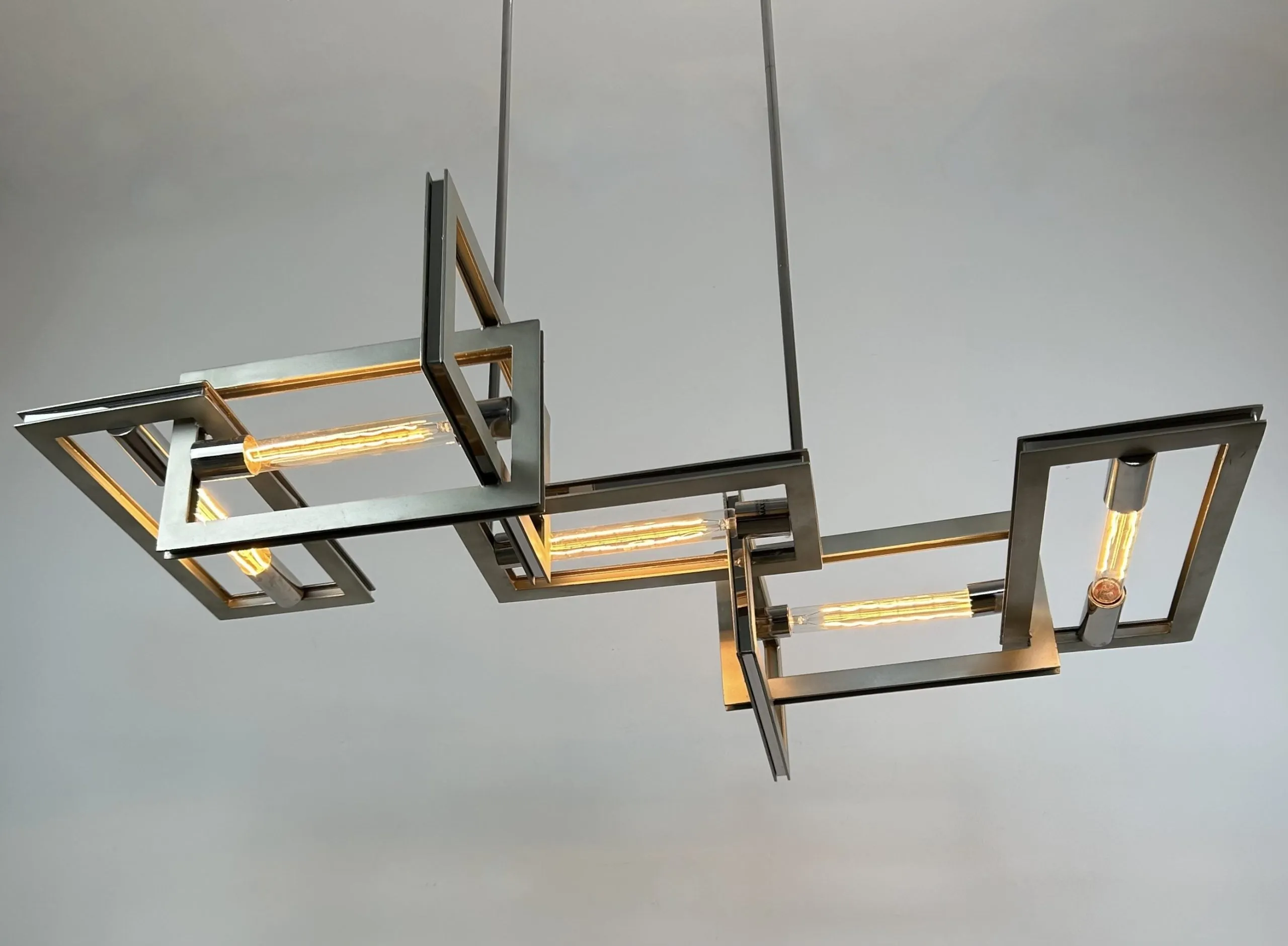 Troy Lighting Chandelier, Contemporary Design, Horizontal