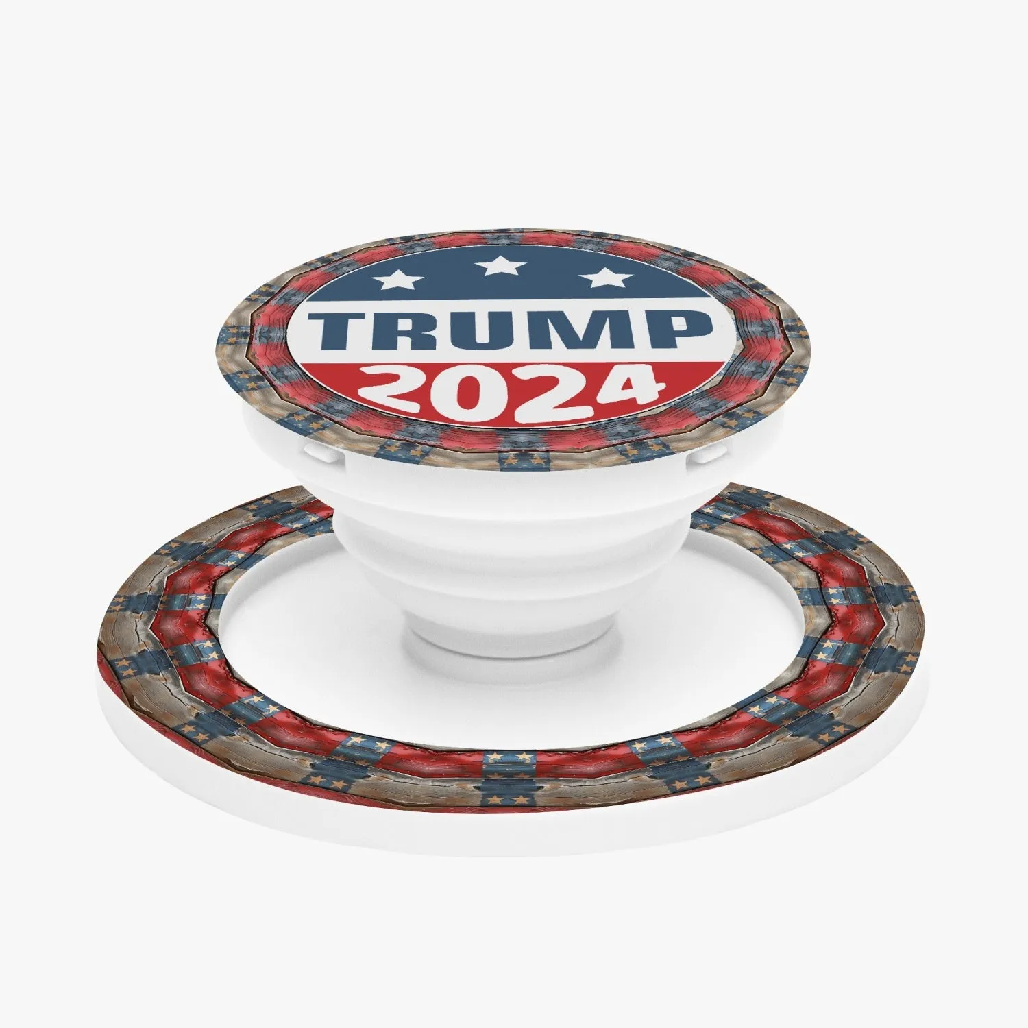 Trump 2024  Magnetic Collapsible Grip And Stand