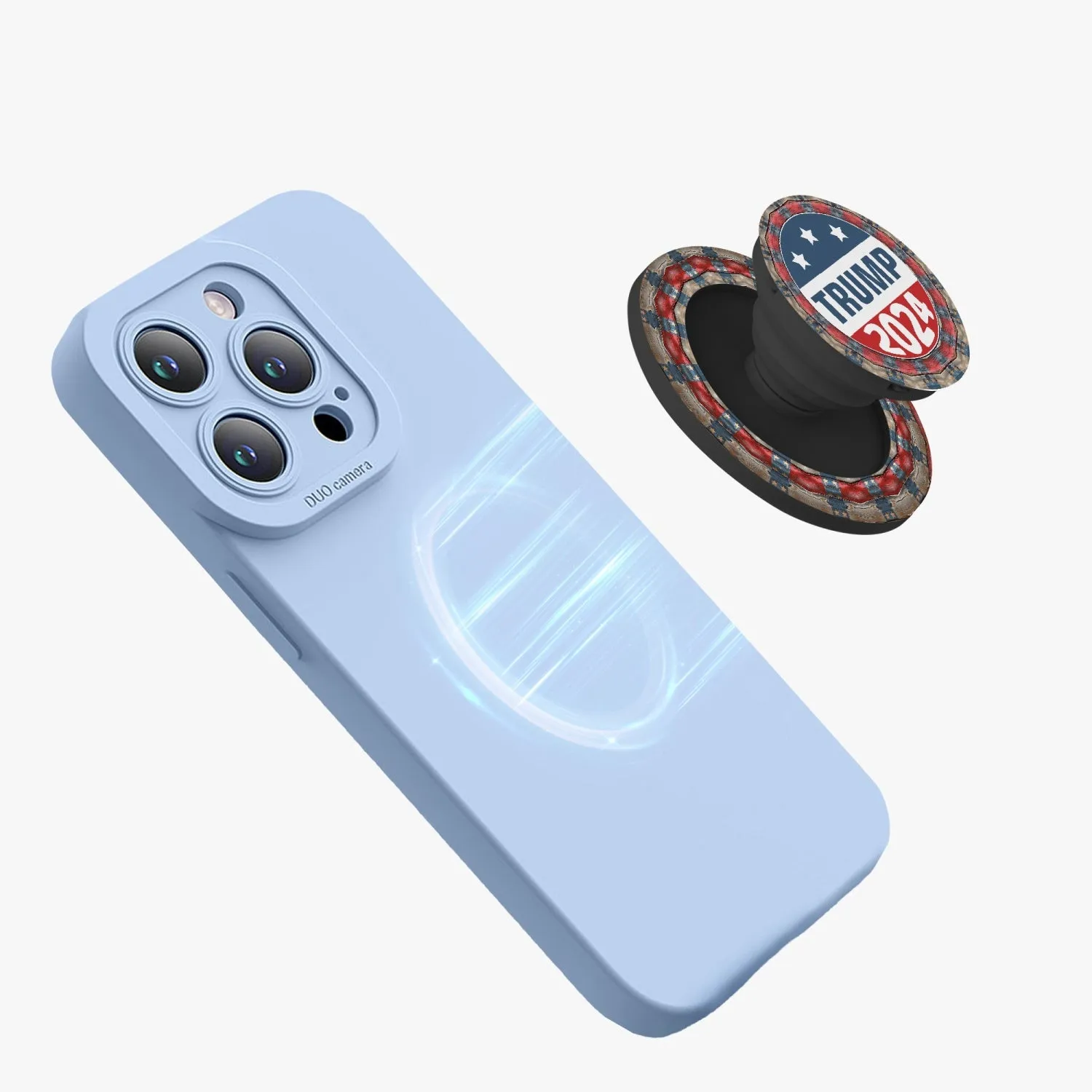 Trump 2024  Magnetic Collapsible Grip And Stand