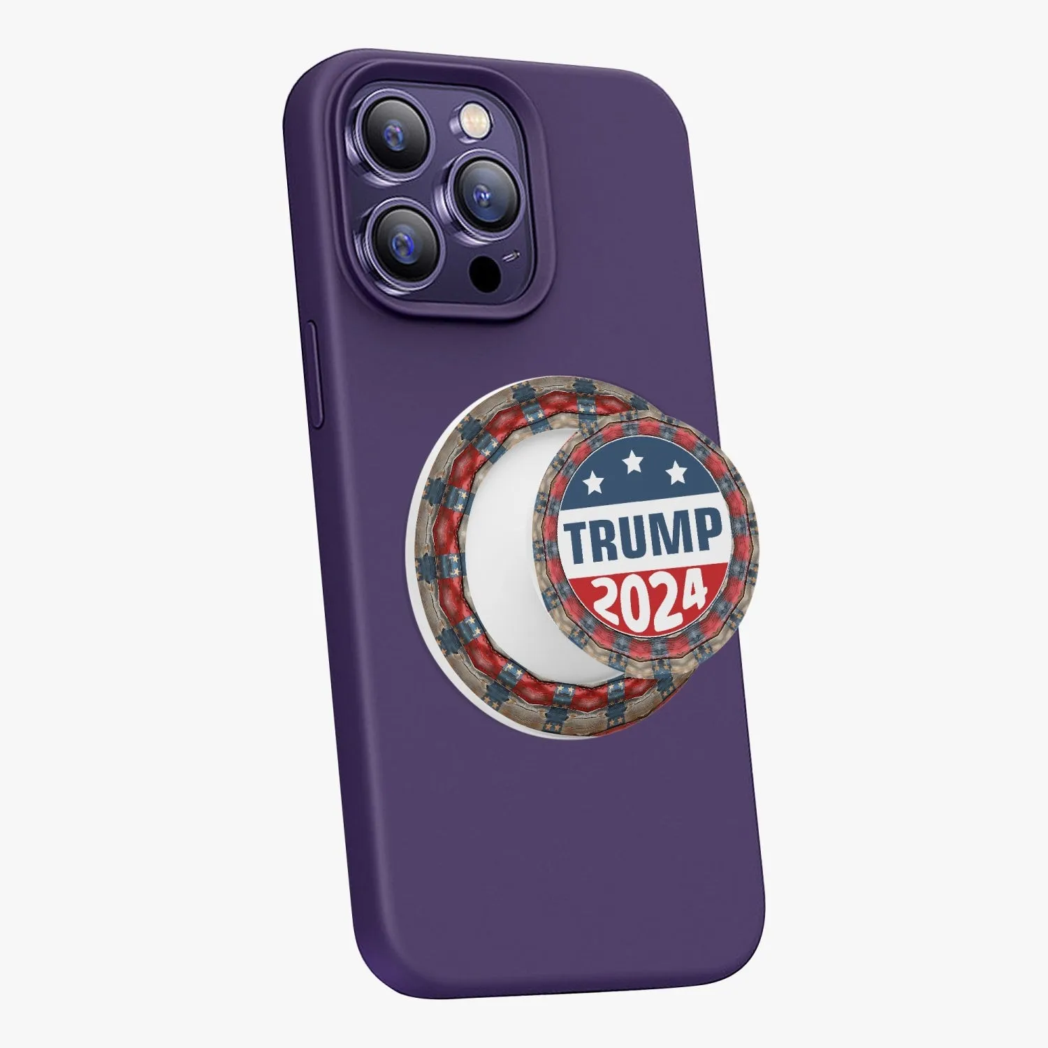 Trump 2024  Magnetic Collapsible Grip And Stand