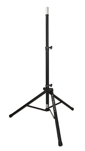 Ultimate Support TS-80B Original Series Aluminum Tripod Speaker Stand with Integrated Speaker Adapter