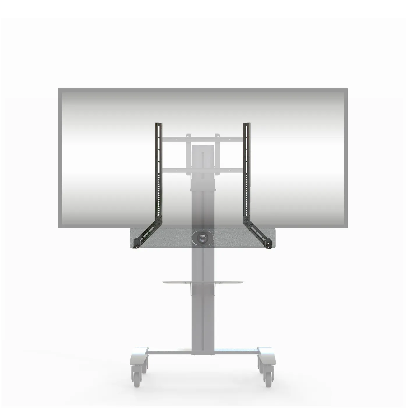 Universal UC/VC Soundbar Mount for 55" to 98"  single displays and 55" to 75" dual displays