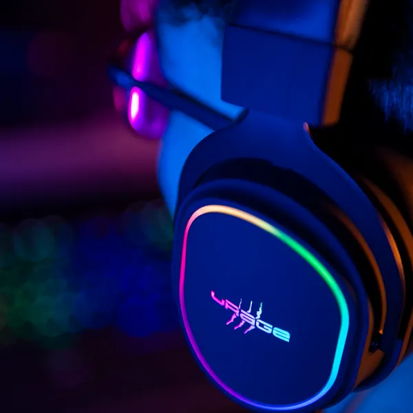 uRage SoundZ 800 Wired Gaming 7.1 Headset Black - U5QW