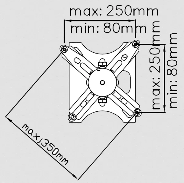 Vision VIS-2775928 Short-Throw Projector Wall Mount