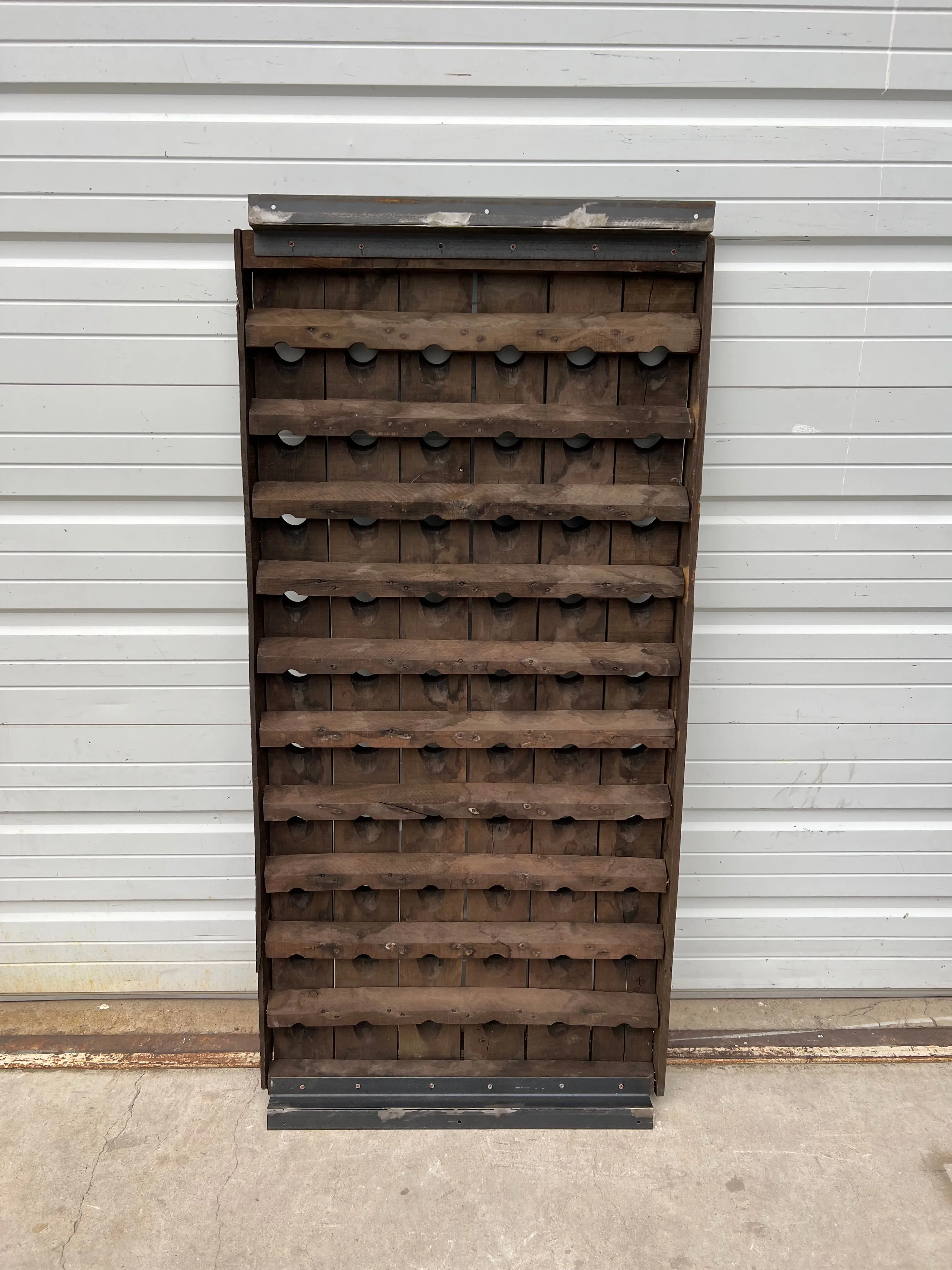 Wall Mount Wine Riddling Rack