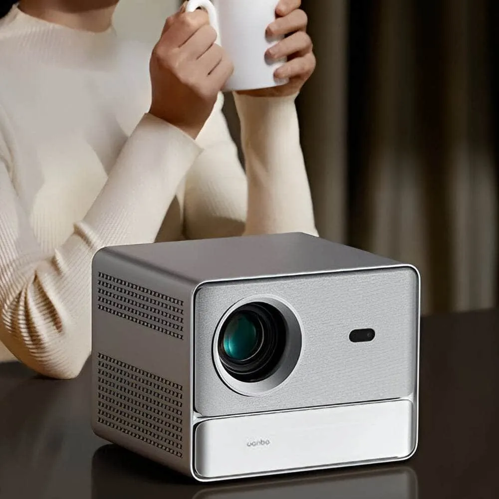Wanbo Davinci 1 Pro 1080 P 650 Ansi Android 11 Smart Home Theatre Projector Silver Davinci 1 Pro