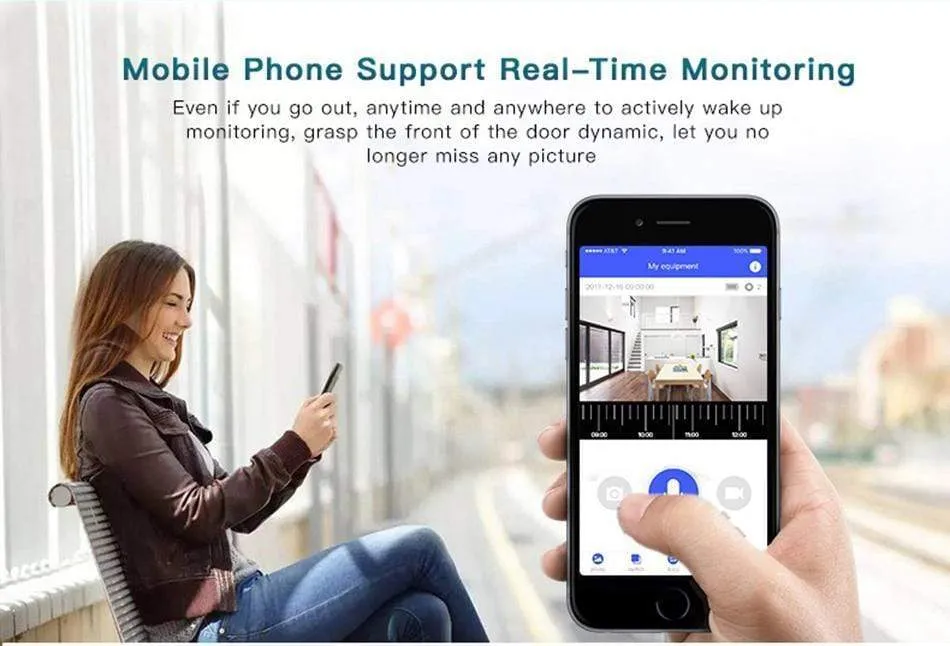 Wifi Wireless Doorbell Smart Video Camera