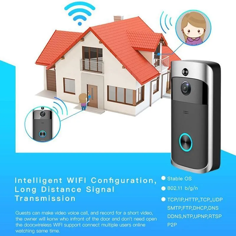 Wifi Wireless Doorbell Smart Video Camera