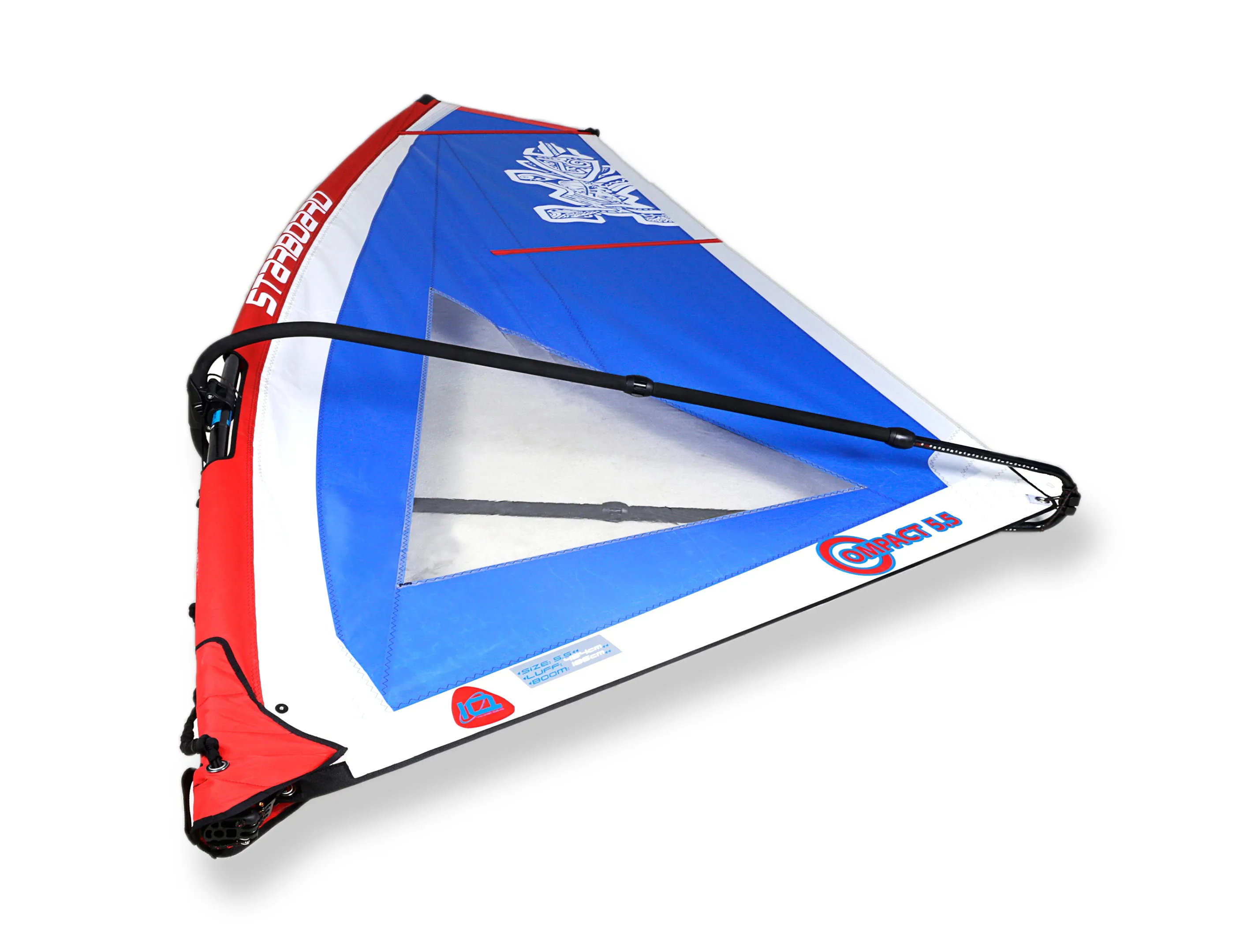 Windsup Windsurfing Sail Compact Package