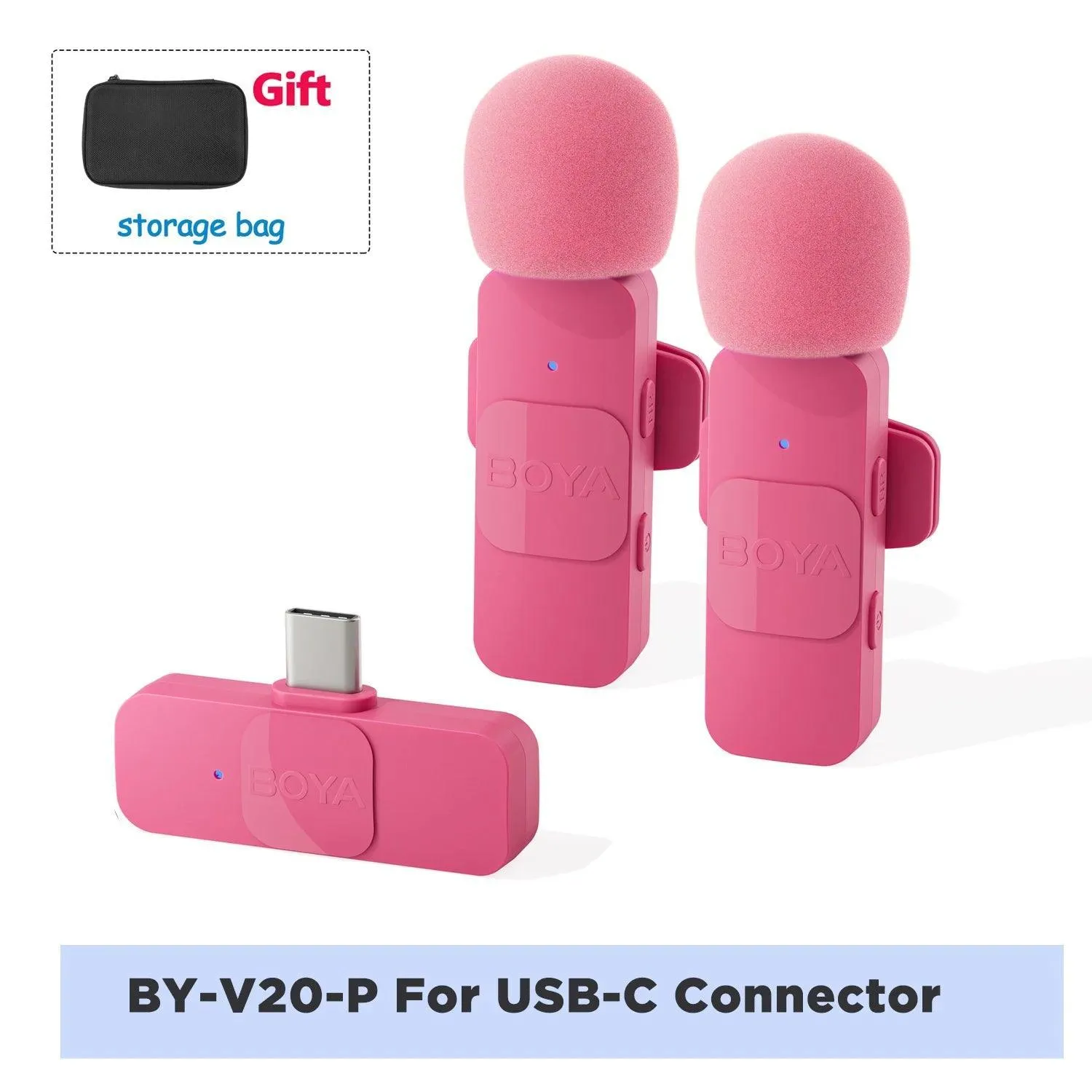 Wireless Lavalier Mic Kit: Professional Sound for iOS/Android