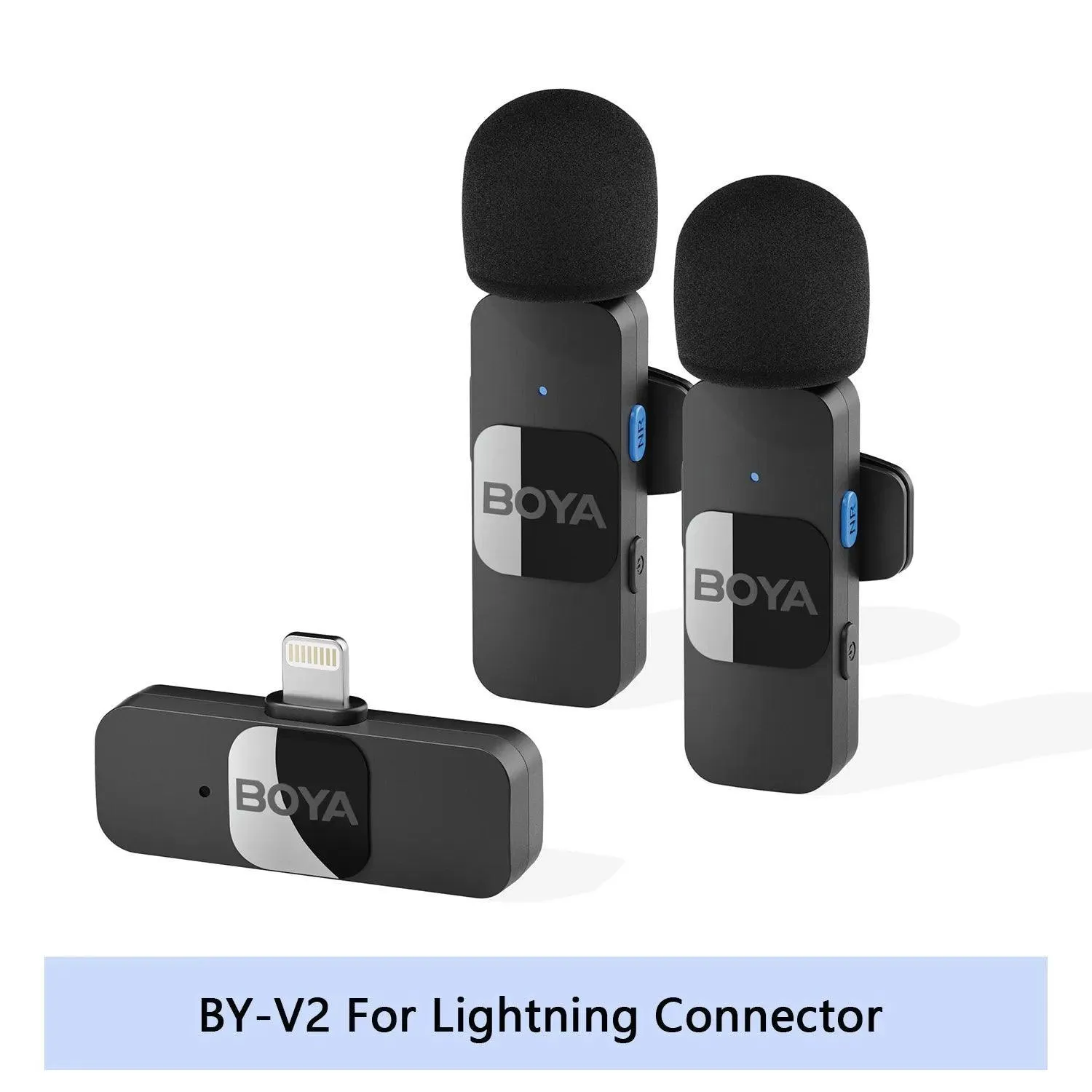 Wireless Lavalier Mic Kit: Professional Sound for iOS/Android