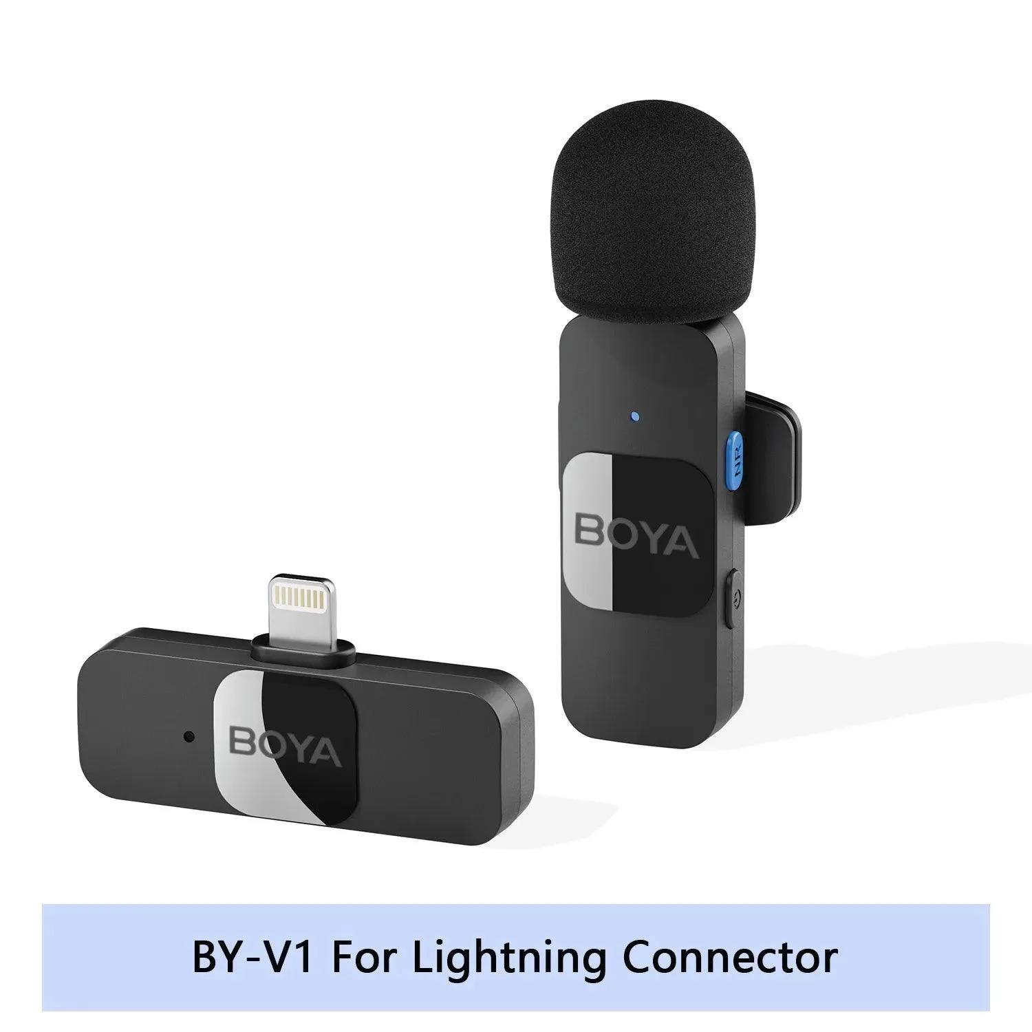 Wireless Lavalier Mic Kit: Professional Sound for iOS/Android