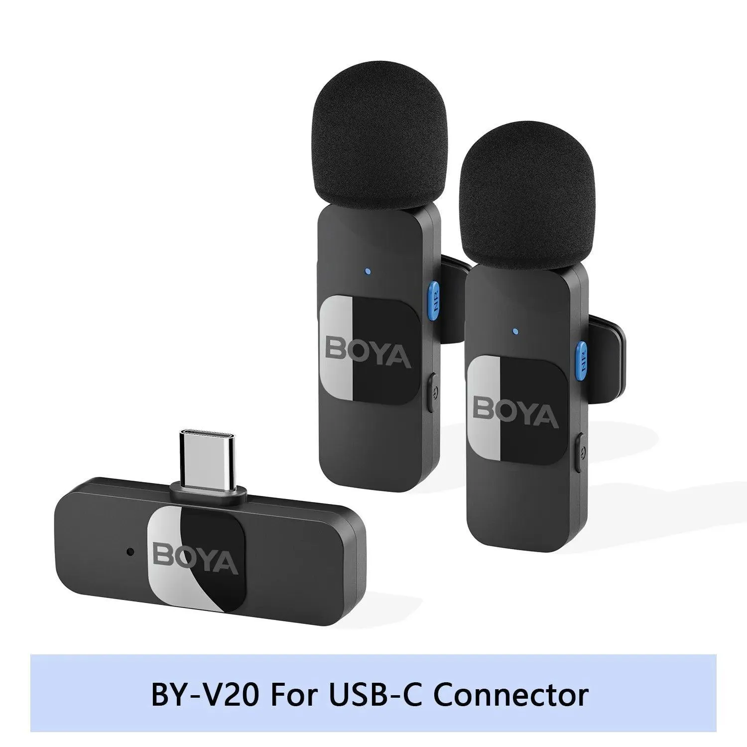 Wireless Lavalier Mic Kit: Professional Sound for iOS/Android