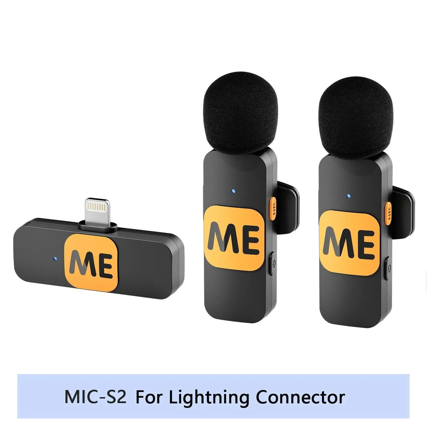 Wireless Lavalier Mic Kit: Professional Sound for iOS/Android