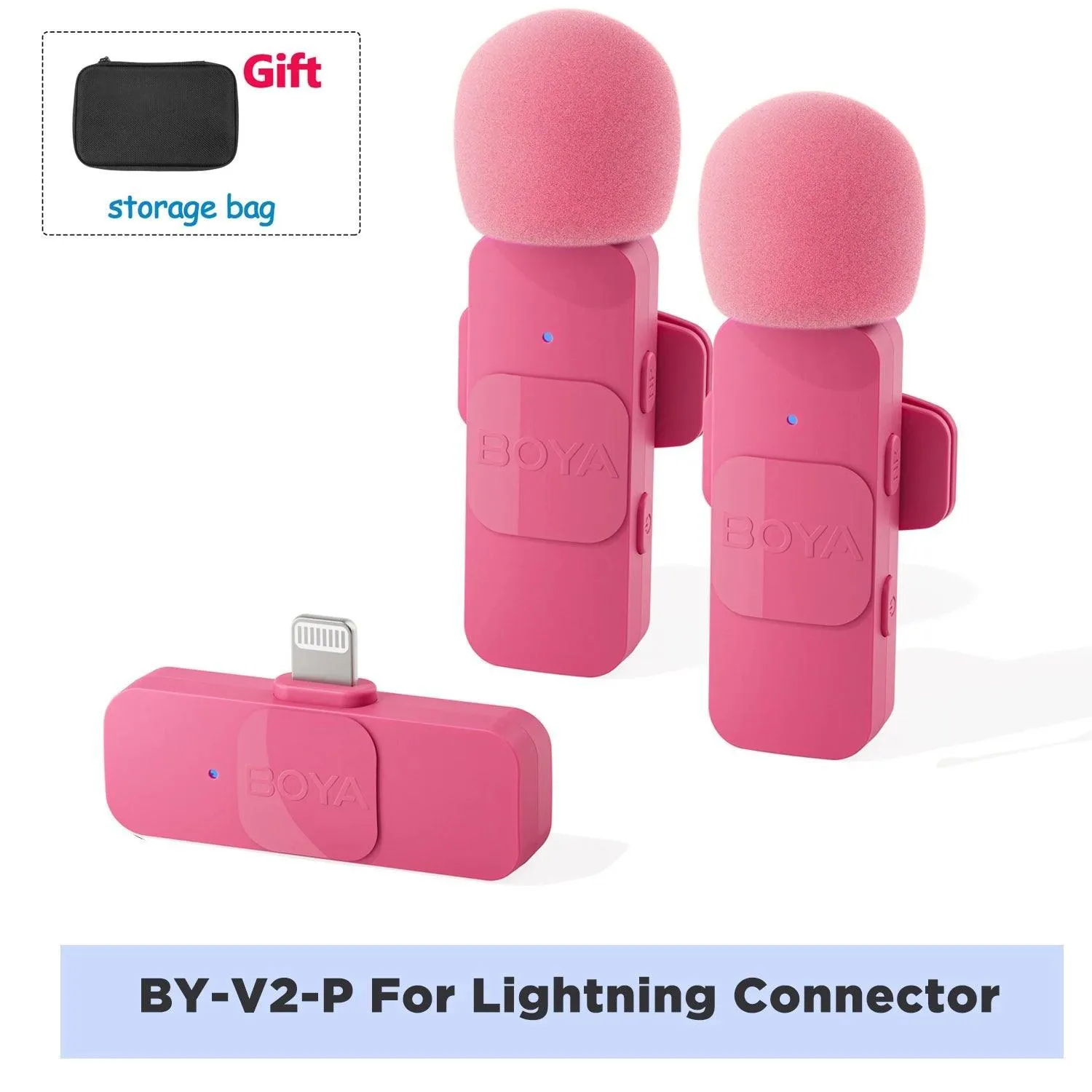 Wireless Lavalier Mic Kit: Professional Sound for iOS/Android