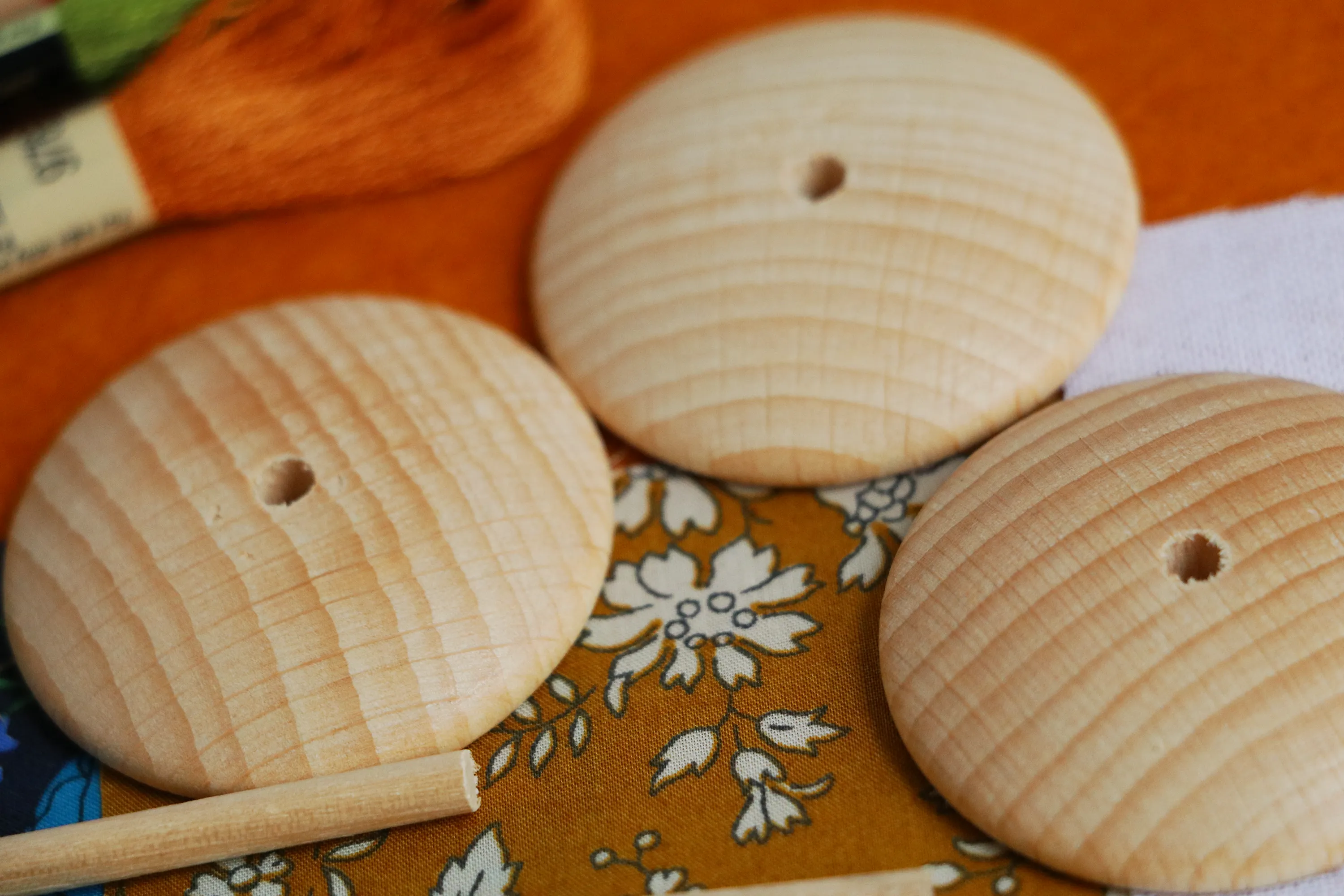 Wooden stands for mini mannequins