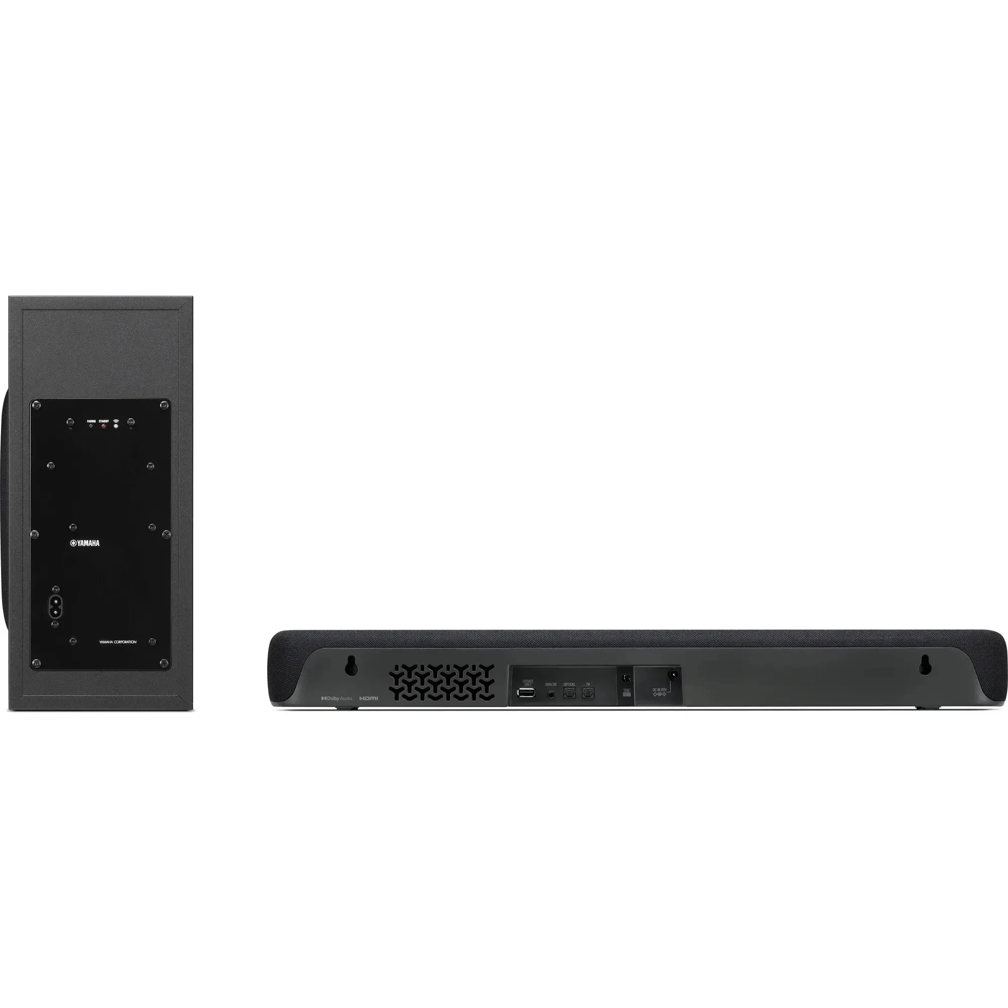 Yamaha SR-C30A Compact Sound Bar Bluetooth with Wireless Subwoofer Black