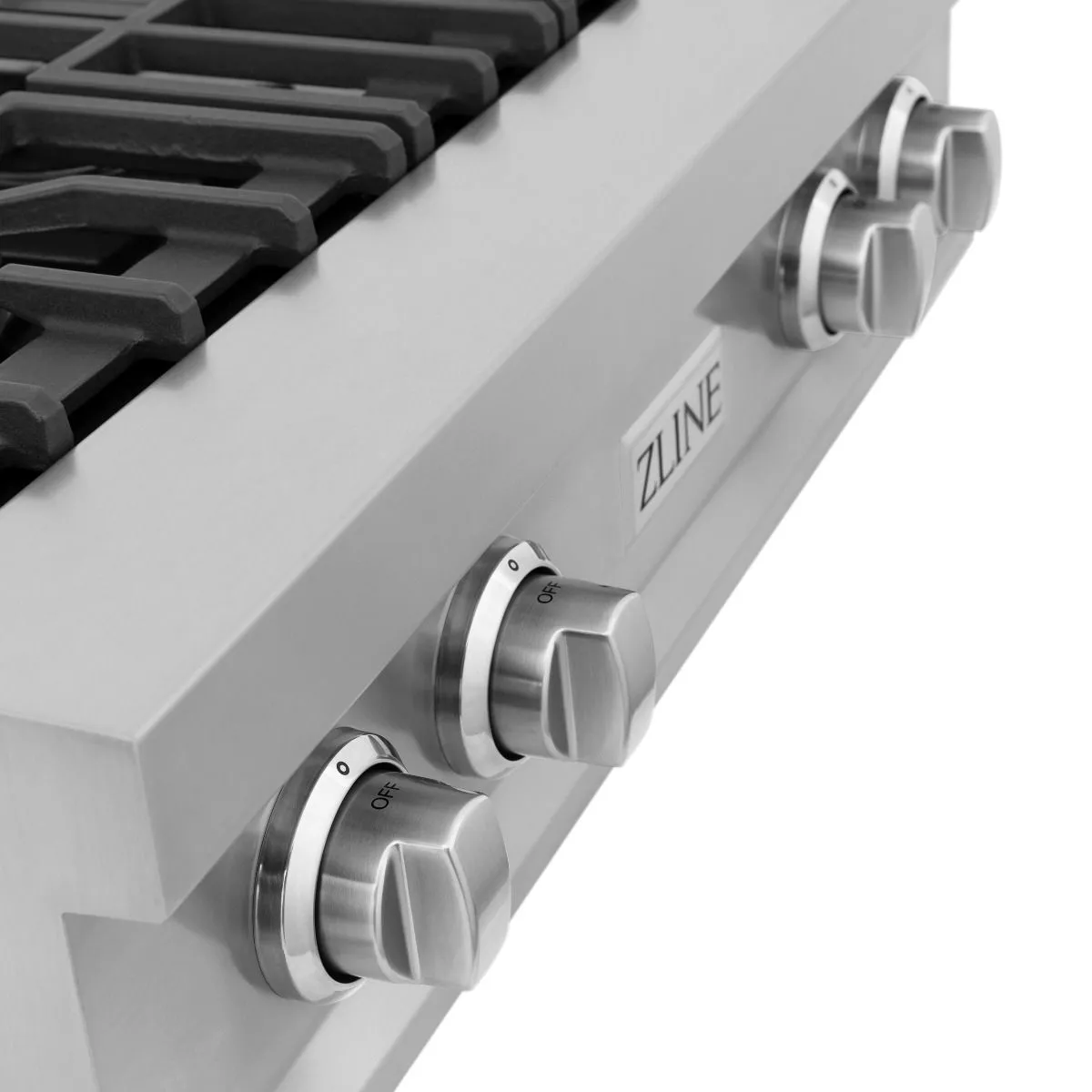 ZLINE 5-Piece Appliance Package - 30-Inch Rangetop, Refrigerator, 30-Inch Electric Wall Oven, 3-Rack Dishwasher, and Convertible Wall Mount Hood in Stainless Steel (5KPR-RTRH30-AWSDWV)