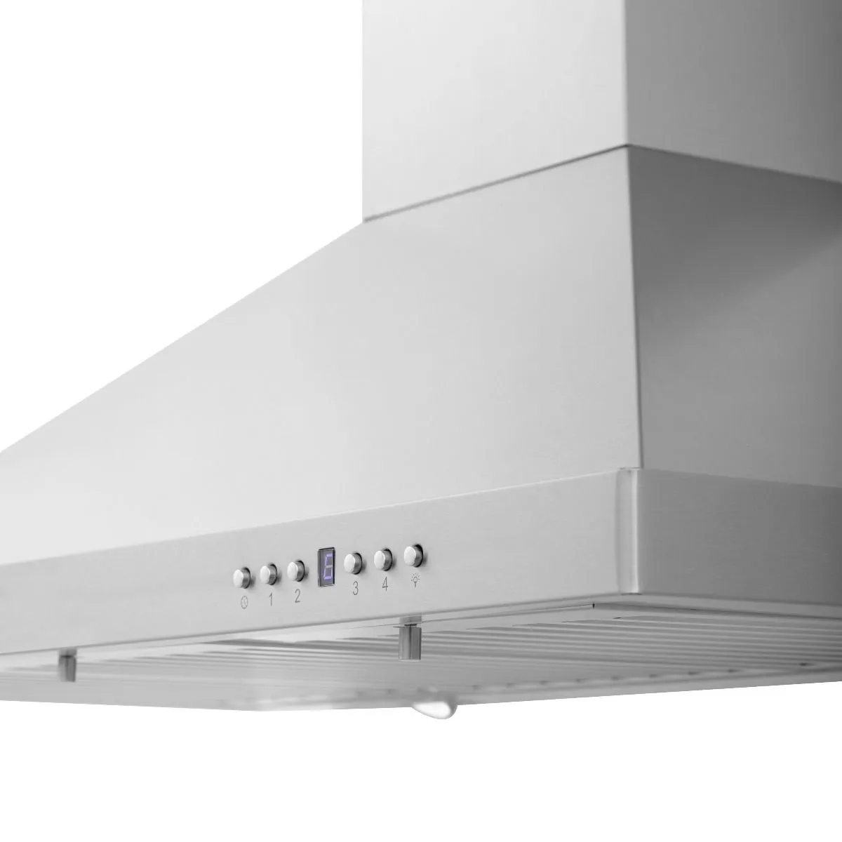 ZLINE 5-Piece Appliance Package - 48-Inch Rangetop, Refrigerator, 30-Inch Electric Wall Oven, 3-Rack Dishwasher, and Convertible Wall Mount Hood in Stainless Steel (5KPR-RTRH48-AWSDWV)