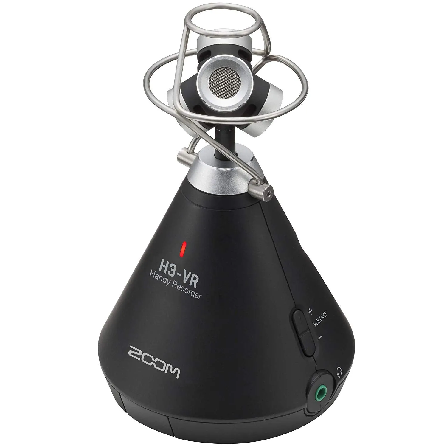 Zoom H3-VR 360° Audio Recorder, Records Ambisonics, Binaural, and Stereo, Battery Powered, Records to SD Card, Wireless Control, for VR & Surround Sound Video, Music, and Streaming